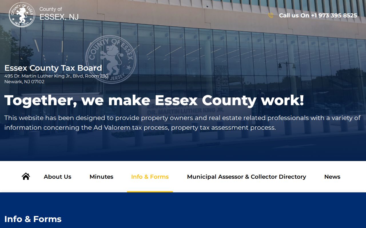 Livingston residents directory assessor search entry point